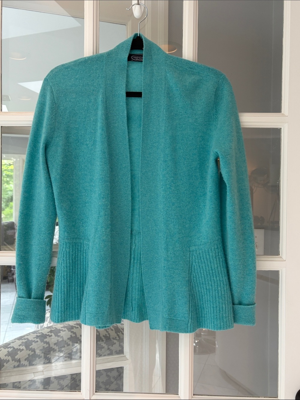 Ladies Magaschoni New York Cashmere Cardigan Sweater- Sz S  NWOT